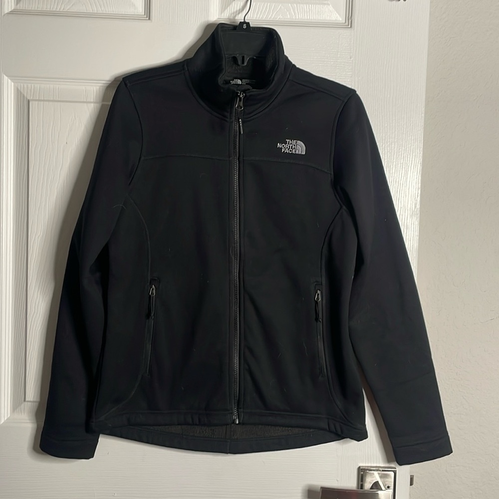 The north face zip up jacket